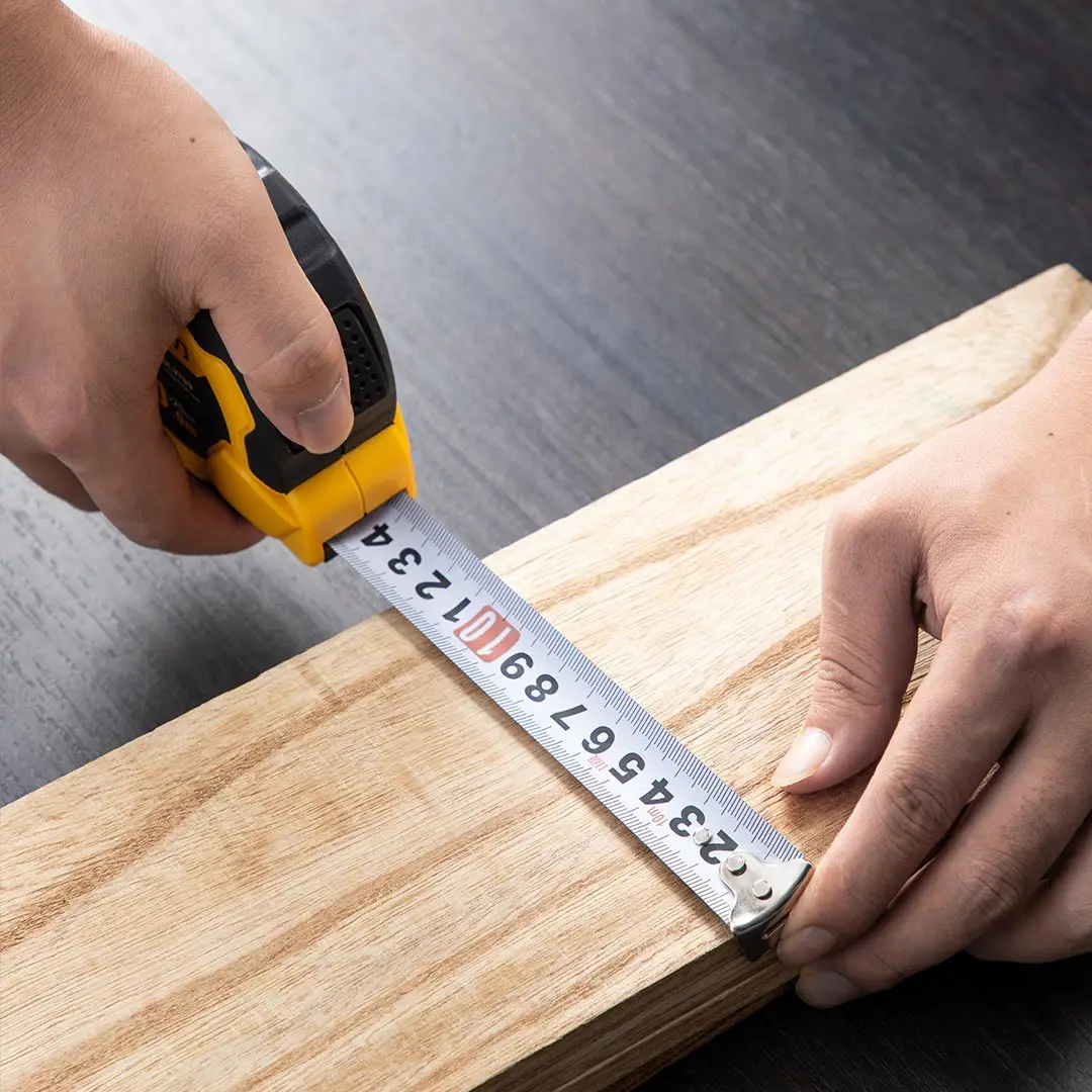 Youpin Deli стальная лента измеряемая Выдвижная линейка автоматический замок 5 м/10 м 0