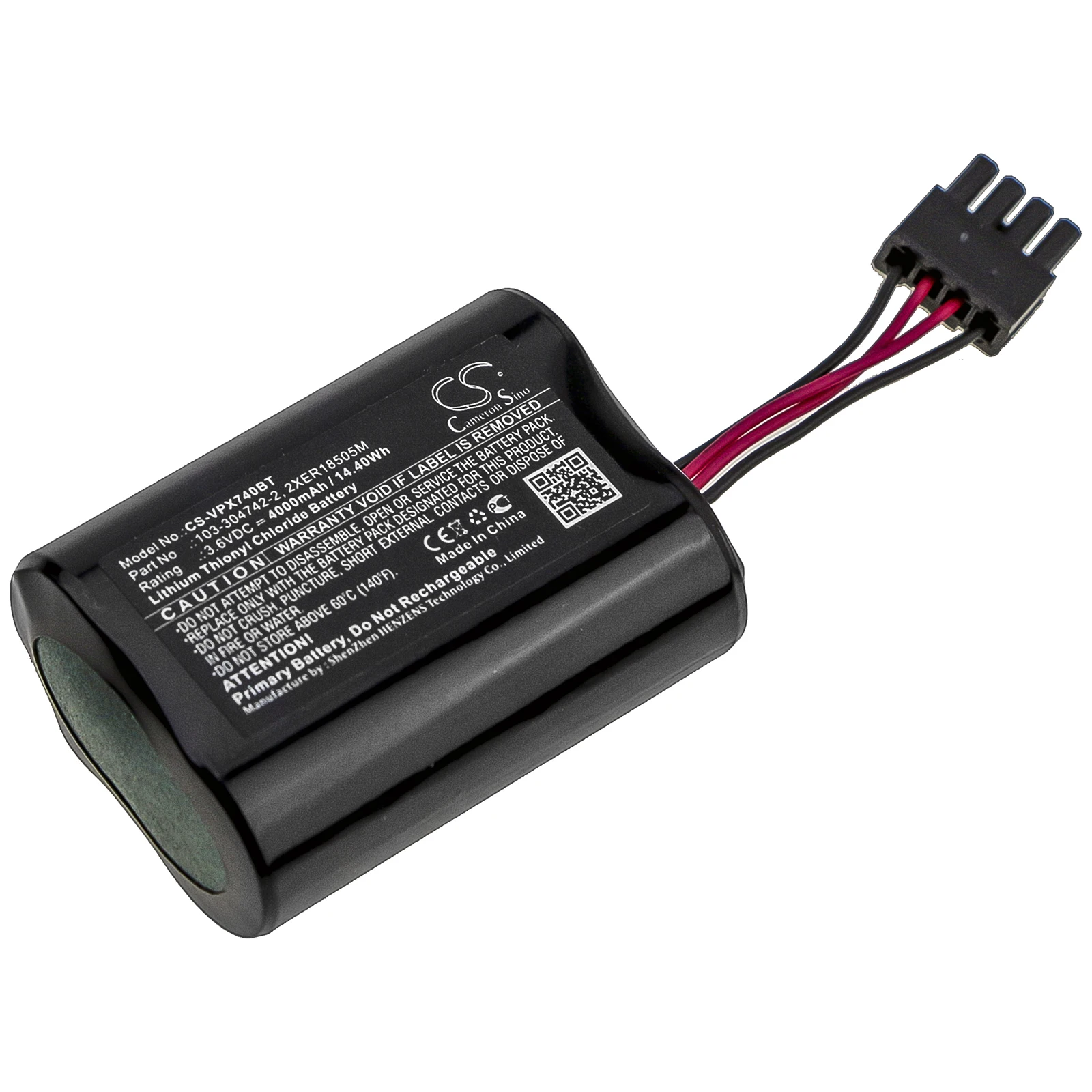 

Cameron Sino Battery For Visonic MCS-740,SR-740 PG2
