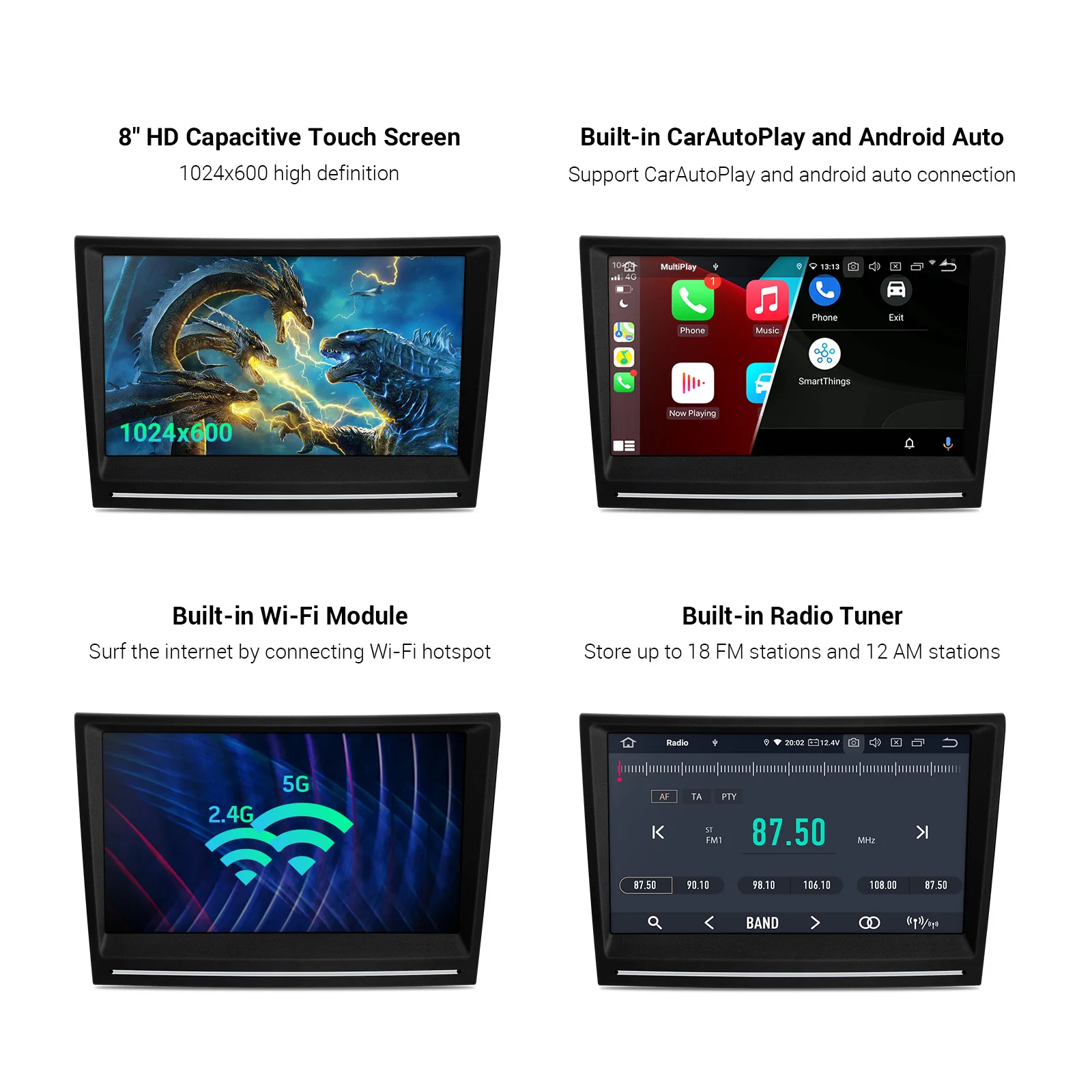 Автомобильный стереоплеер XTRONS 8 дюймов Android 10 0 PX6 GPS для Porsche 911 997 Cayman 987 Boxster DSP Carplay