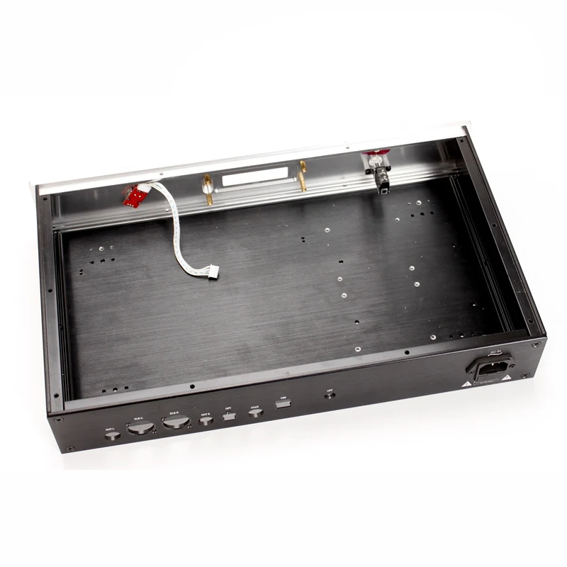 

430*255*72MM AK4497EQ Preamplifier Chassis Dual-chip DAC Decoder Shell All Aluminum Power Amplifier Chassis