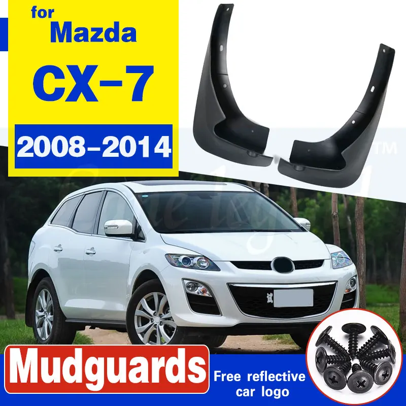 

Для Mazda CX7 CX-7 2008-2013 Автомобильные передние брызговики, расширители крыльев, брызговики, 2009 2010 2011 2012, 2 шт.