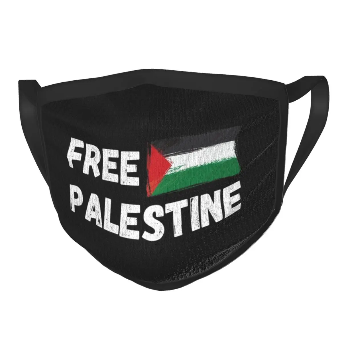 

Free Gaza Palestine Flag Arabic Reusable Mouth Face Mask Palestinian Anti Haze Dustproof Mask Protection Respirator Mouth Muffle