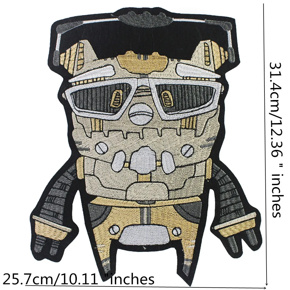 Супер крутые патчи для одежды с роботом нашивки вышивкой Mr Robot | Дом и сад