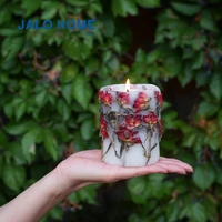 anthurium dried flower candle aroma soy wax rose fragrance bedroom fragrance birthday christmas with souvenir fragrance gift
