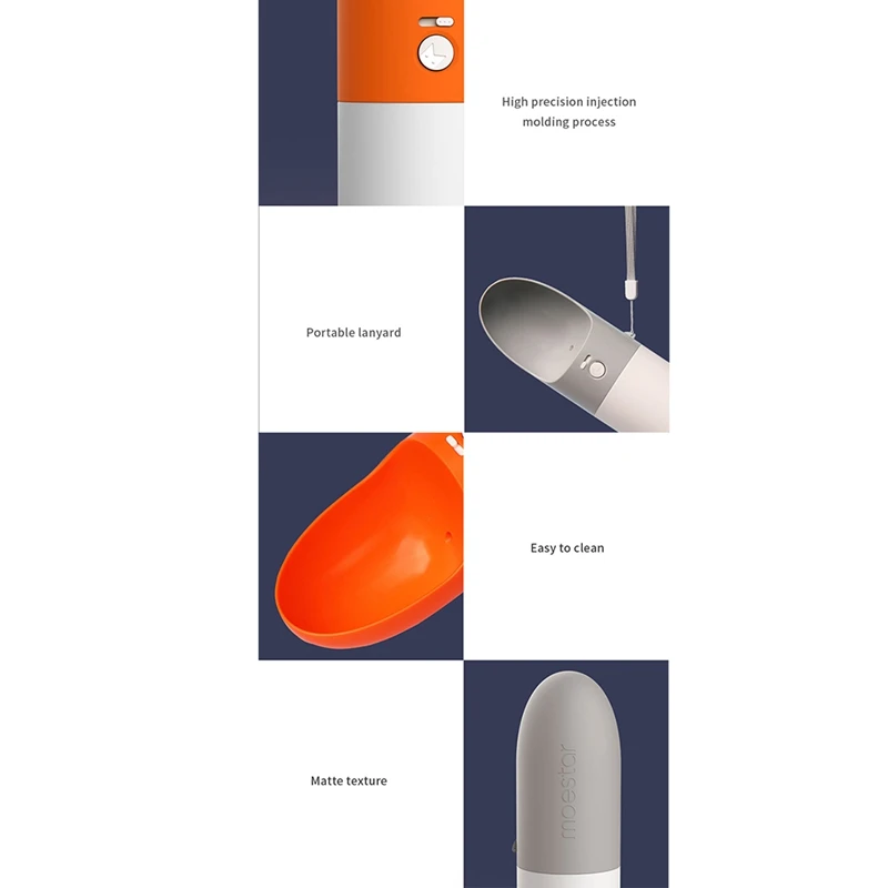 Xiaomi ROCKET чашка с домашними животными портативная чашка для собак Бутылка Спорт на открытом воздухе путешествия собака миска для питьевой воды диспенсер подачи умный контроль