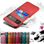 Pixel 6 Pro для Google Pixel 6 Pro 6pro 4A 5G 5A чехол с 2 кредитными картами для Pixel 4 3A 3 2 XL Pixel6 слотами для удостоверения личности