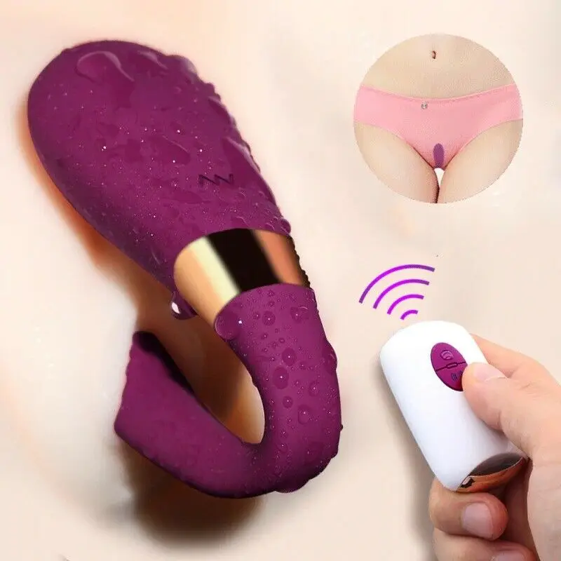 Массажный носимый вибратор с пультом управления секс Анальная пробка игрушки