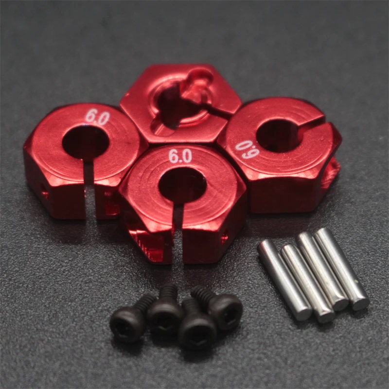4 шт. шестигранный адаптер для винтов шин толщиной 5 мм прямой 6 с блокировкой