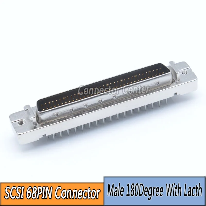 SCSI HPDB 68P соединитель 180 мм 68Pin штекер градусов с защелкой винт | Обустройство дома