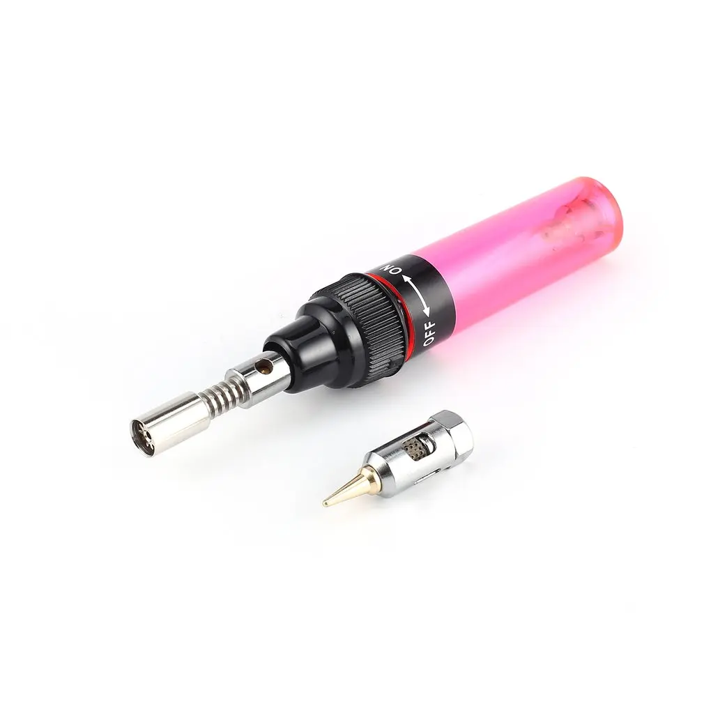 

Mini Cordless Soldering Iron VA-100 Blow Cordless Solder Iron Pen Shaped Gas Soldering Iron Gun Welding Tool