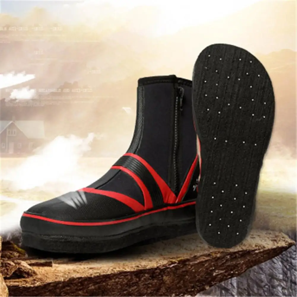Outdoor Shoes Fishing 1 Pair Non-slip Waterproof Breathable Rain Felt Spike Boots for Outdoors | Спорт и развлечения