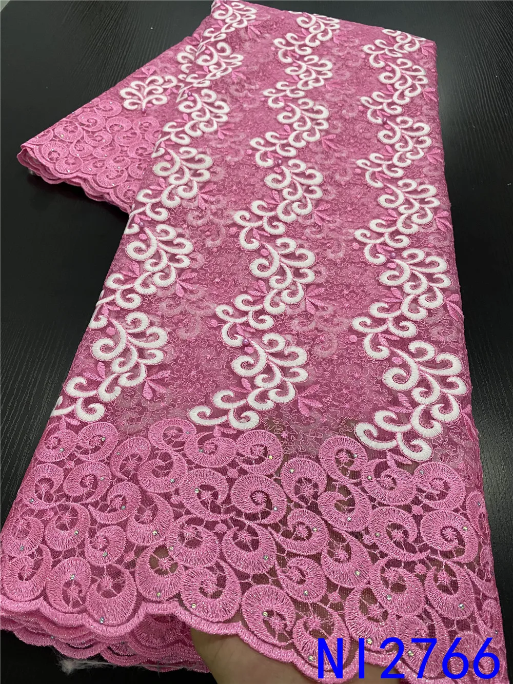 NIAI вышитые бархатные кружевные ткани высокого качества Африканские кружева с