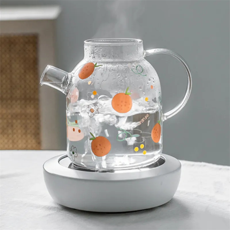 Японский стеклянный чайник для холодной воды прозрачная термостойкая кружка