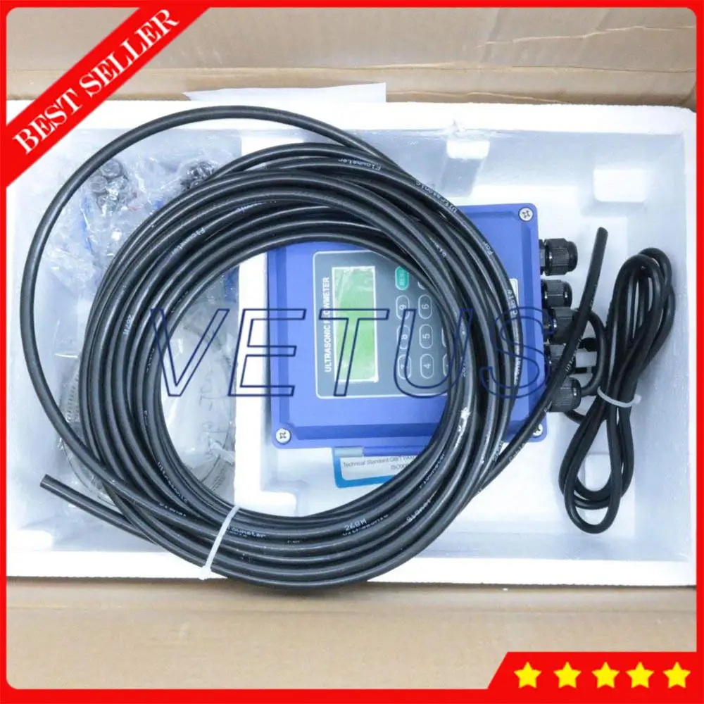 Портативный настенный ультразвуковой расходомер для измерения расхода меньшего