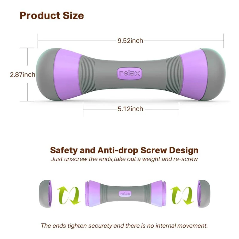 

Dumbbell Ladies Home Fitness Small Dumbbell Adjustable Weight Thin Arm Fat Loss Muscle Shaping Fitness Equipment 2021 Hot