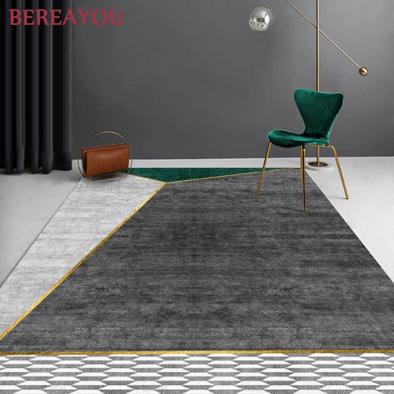 Ковры геометрической формы для скандинавских ковров журнальный столик гостиной