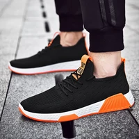 mens footwear 2021 mens breathable casual shoes running mens shoes comfortable non slip front lacing mesh cloth shoes 17