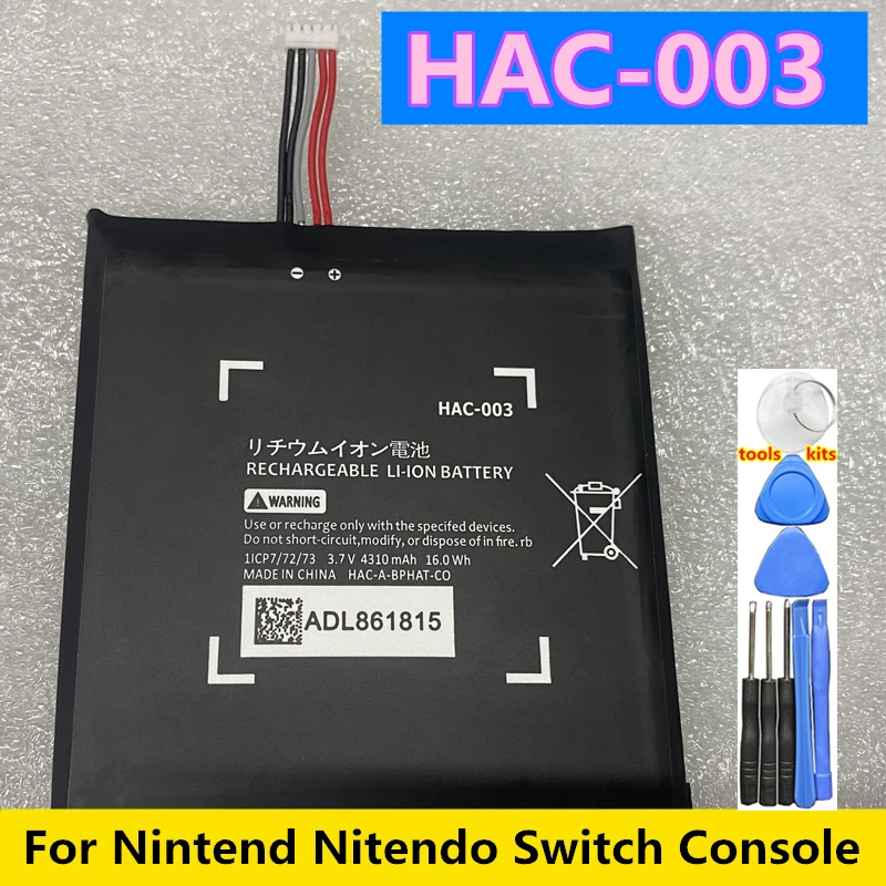 

HAC-003 Battery Replacement Repair For Nintend Nitendo Switch Console 3.7V 4310mAh Li-ion Rechargeable Batteries