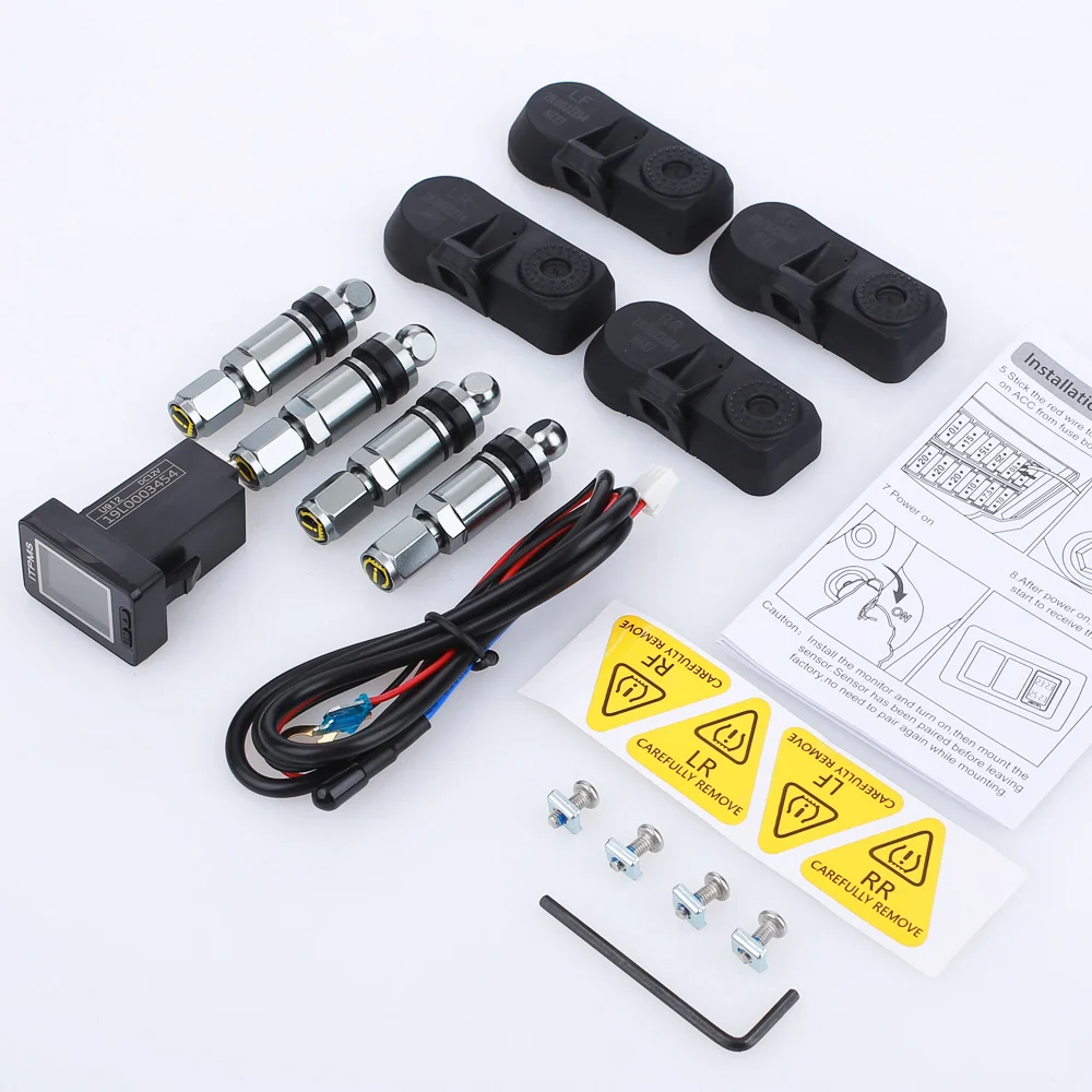 

Новинка TPMS 4 шт. датчик 2019 датчик давления в шинах сигнализация давления в шинах автомобильная система контроля давления в шинах