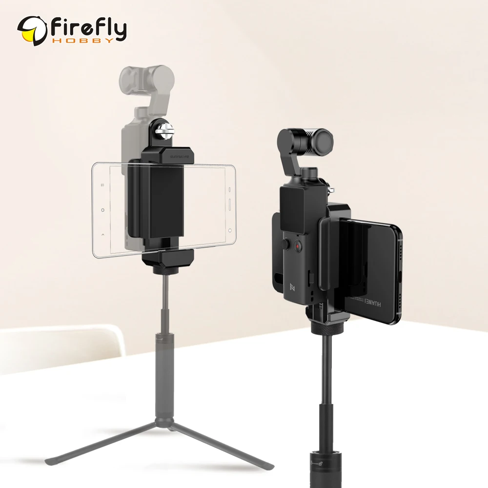 

Sunnylife Multi-functional Mobile Phone Holder Bracket for FIMI PALM Gimbal Camera Accessories