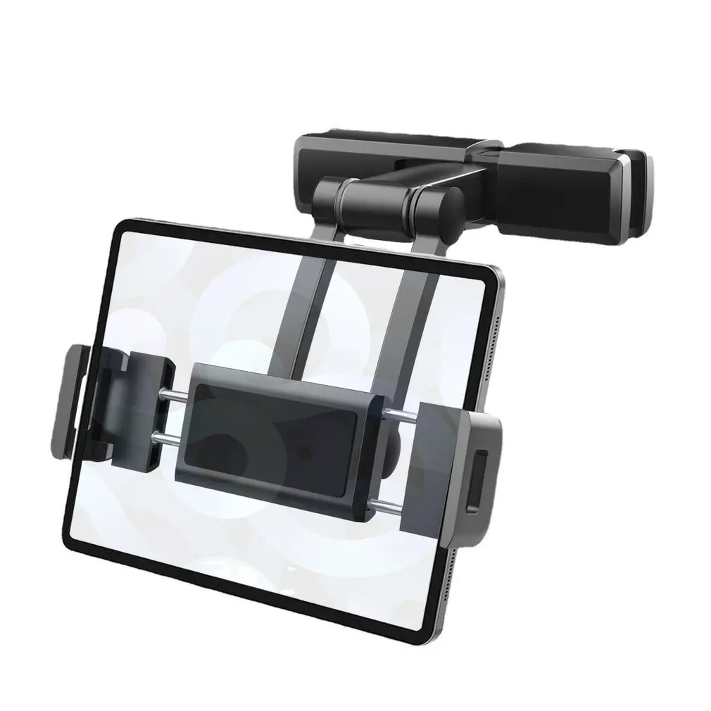 universal car rear phone holder tablet stand for iphone ipad tablet 5 5 12 3 360 rotation ajustable car back seat mount bracket free global shipping