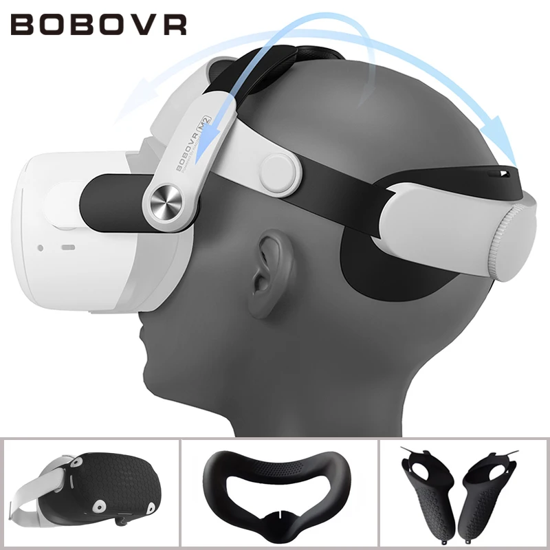 

Ремешок RYWER M2 F2 для объектива Oculus Quest 2 Fan, без тумана, защитный ремешок Halo C2, чехол для ручки Oculus вопросы 2, аксессуары