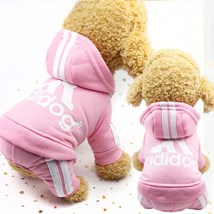 Одежда Adidog осень-зима новая одежда для домашних животных маленькая Женская