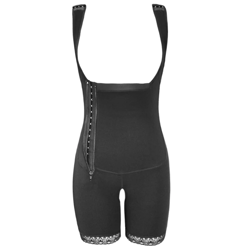 Женское Утягивающее корректирующее боди с открытым бюстом для живота бритвенное