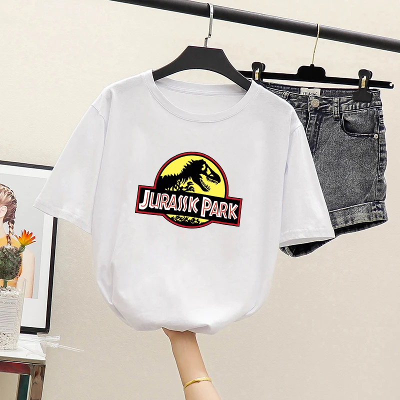 Новая Корейская версия свободной футболки с короткими рукавами для летней