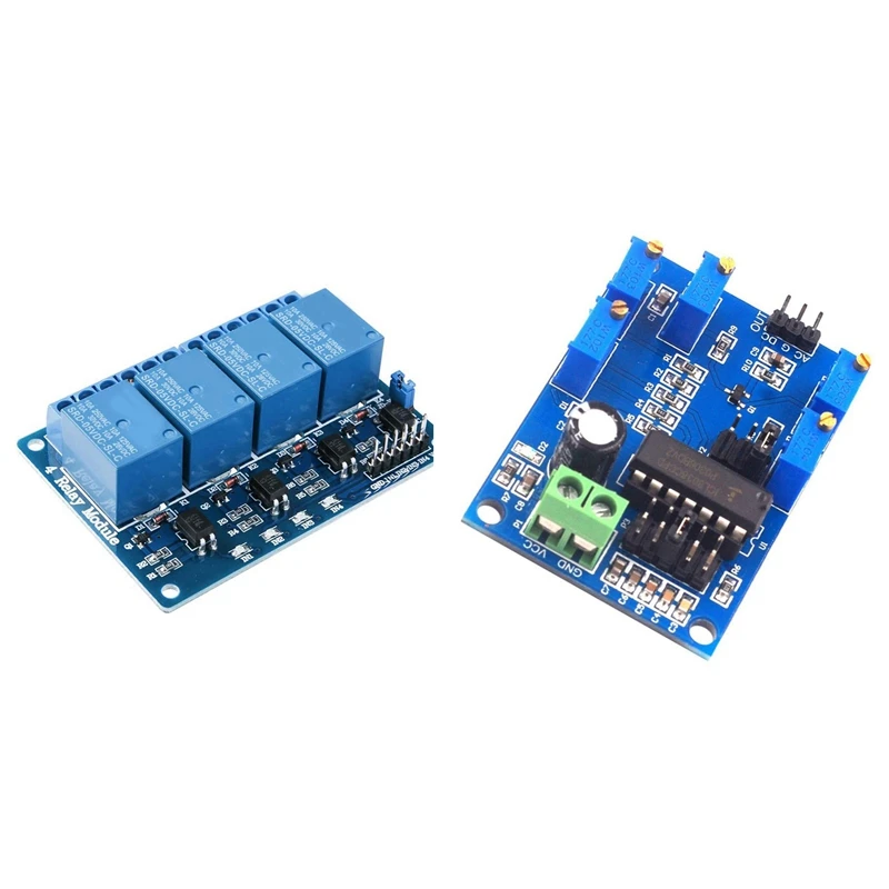

Генератор сигналов источника средней и низкой частоты ICL8038 с релейным модулем, 4-канальный постоянный ток 5 В для Arduino UNO R3 MEGA