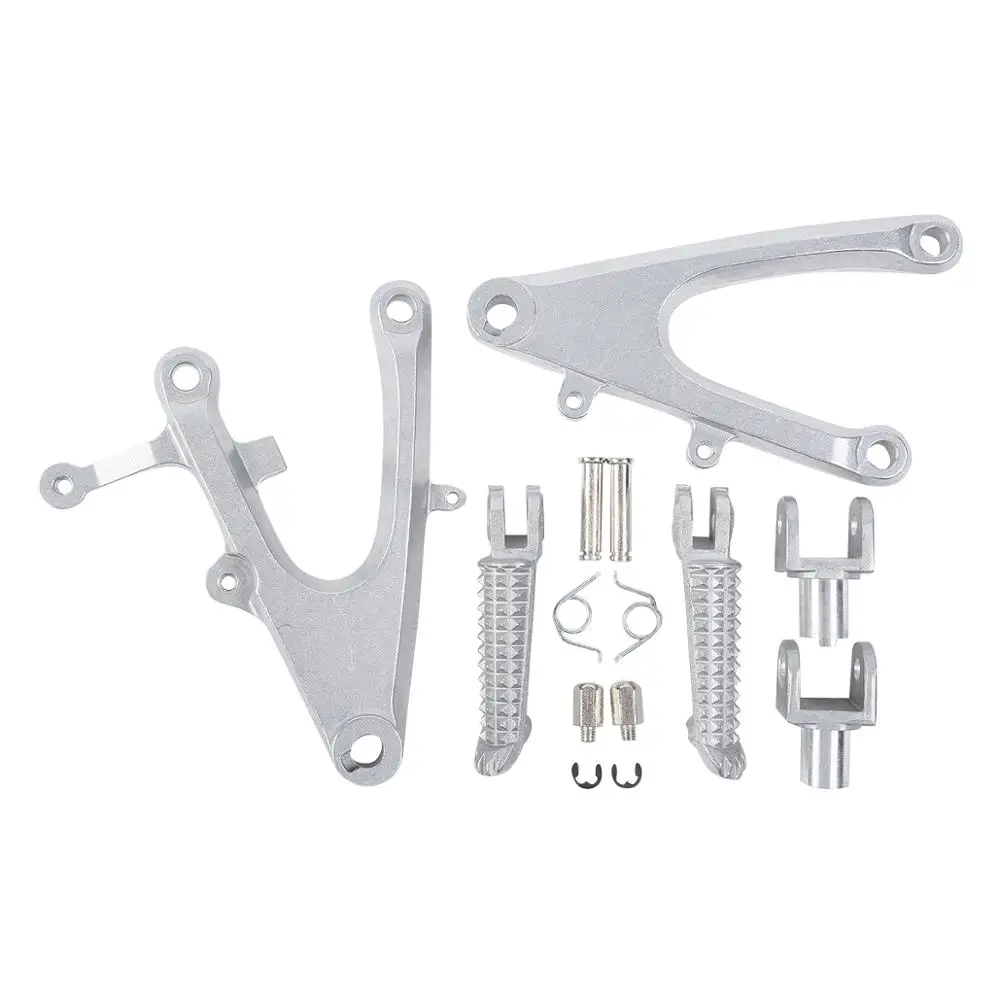 Мотоцикл передний Райдер подножка подножки Кронштейн Набор для YAMAHA YZF R1 2004 2006