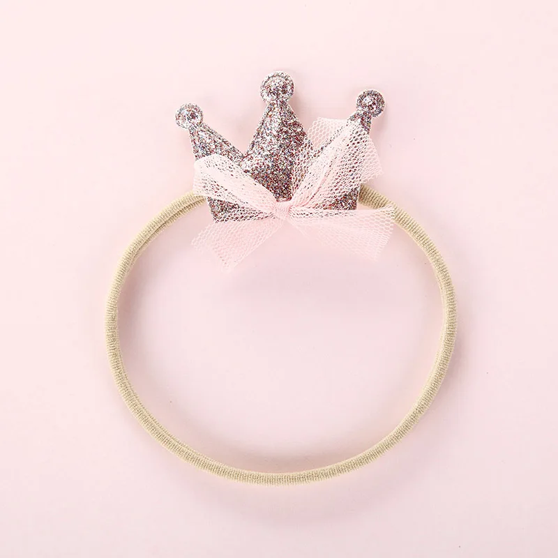 1 шт. лента для волос с цветочным принтом и бантом нейлоновая повязка на голову