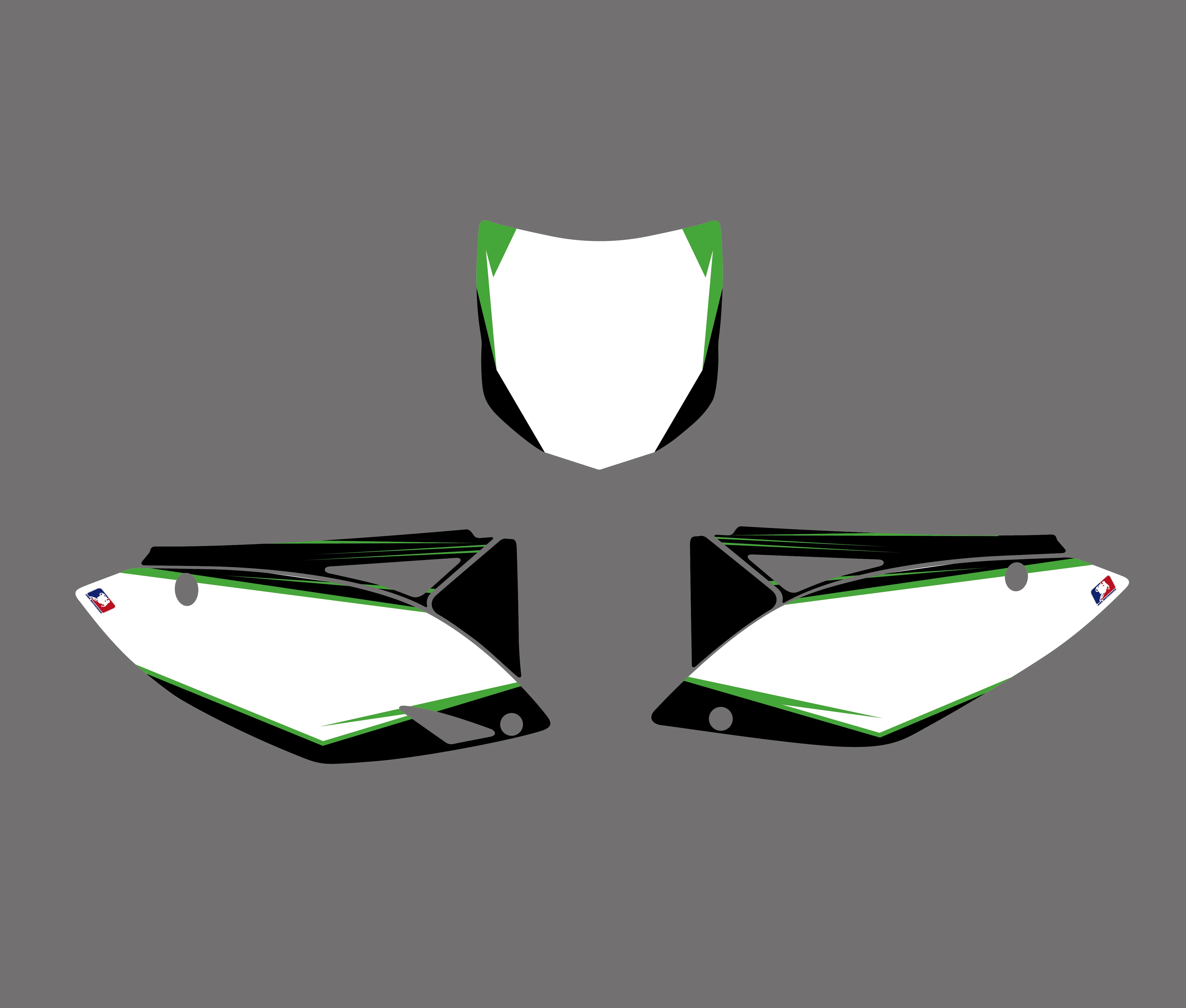 Графические и Фоновые наклейки наборы для Kawasaki KX250F KXF250 2009 2010 2011 2012 KXF 250 KX 250F|sticker