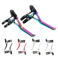 1 pair mountain bike folding road small bicycle lightweight aluminum alloy v brake disc bicycle handle levers cnc