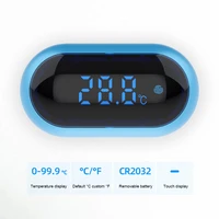 new aquarium thermometer aquarium touch digital thermometer reptile box pet box led temperature measurement fish tank temp meter