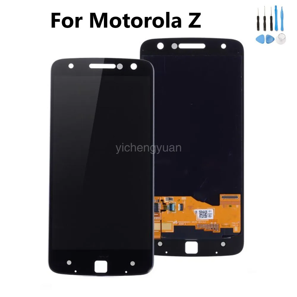 

Оригинальный AAA + для Motorola Moto Z ЖК-дисплей сенсорный экран дигитайзер Замена для MOTO Z Droid дисплей XT1650 XT1650-03 с ЖК-дисплеем