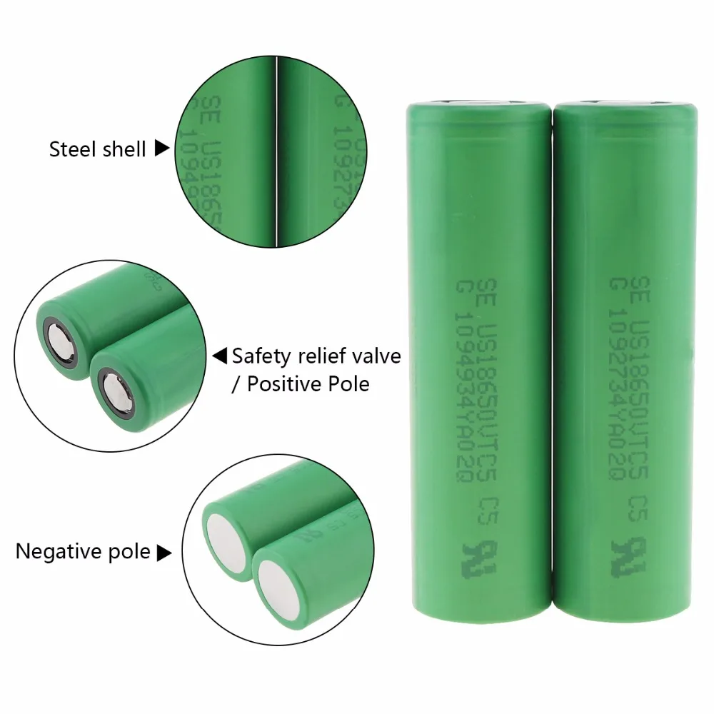 3,7 V 18650 2600mah 30A для sony US18650 VTC5A 3,6 V IMR аккумулятор для игрушек E-cig фонарь фонарик и т. Д