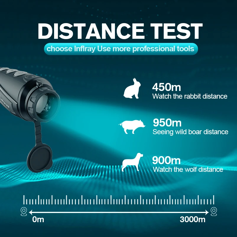 Тепловизор infiray ночного видения для охоты монокулярный тепловизор e2n/e3max/e6 |