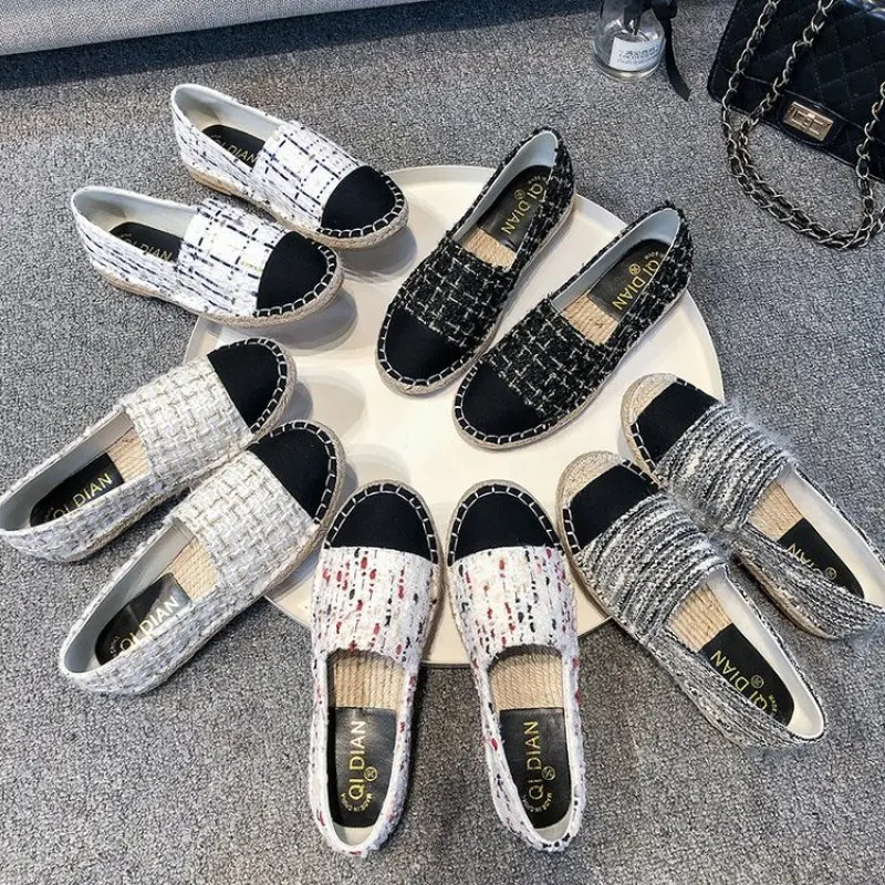 Эспадрильи фирменный дизайн сезон весна Новая женская обувь в рыбацком стиле