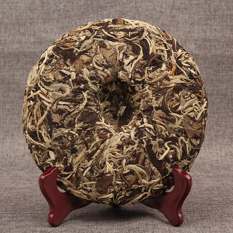 2018 год YUE GUAN GMEI REN органический лунный свет красивый Sheng Pu erh сырой чай 357