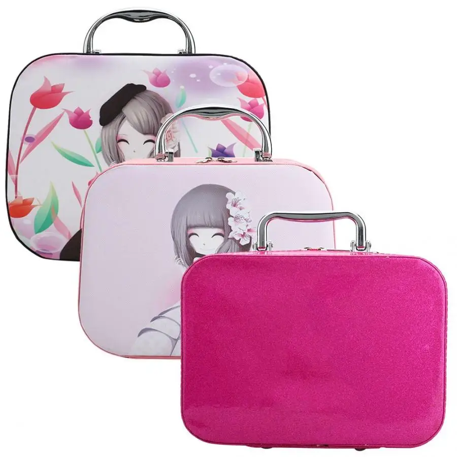 Набор инструментов для макияжа многофункциональная женская косметичка