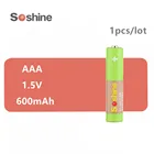 Литий-ионный аккумулятор Soshine AAAHR03, 1,5 в, 600 мА  ч, 1 шт.