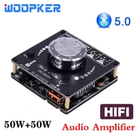 bluetooth 5 0 tpa3116d2 digital audio power amplifier stereo 50wx2 10w 100w hifi class usb sound card music amp board 502h 502m