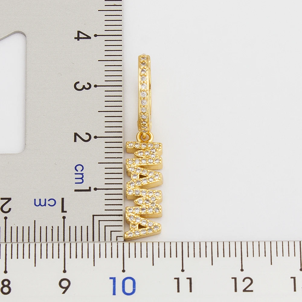 Одежда высшего качества меди фианит 5 стилей Форма женские серьги в виде капель I