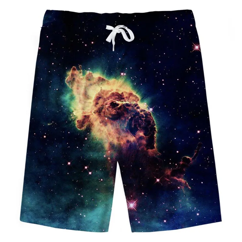 

KISSQIQI Men Short Pants Summer Casual Loose Sports Loose Polyester Straight Casual Pants Cotton Short Pants New Size 4XL