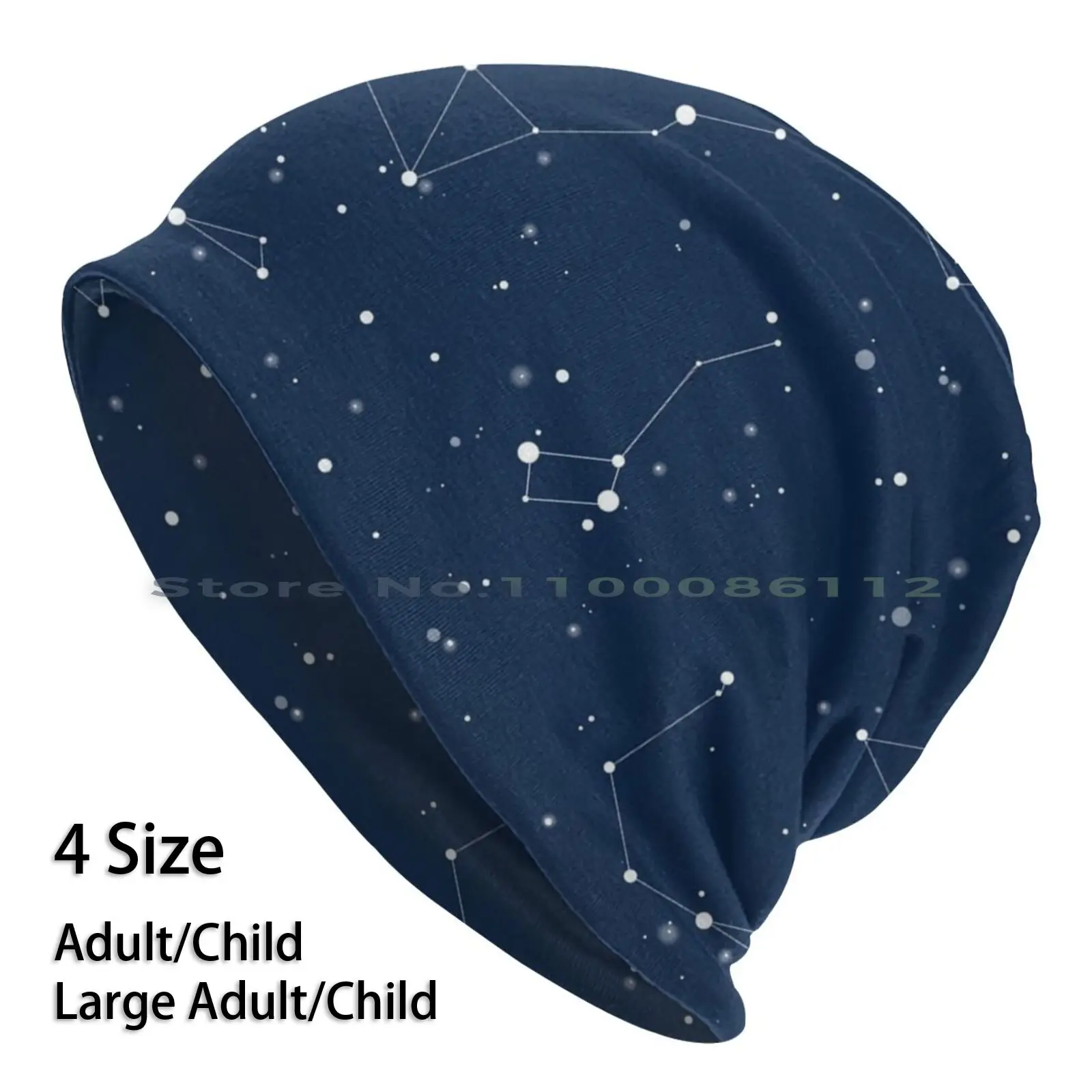 

Navy Night Sky Beanies Knit Hat Night Sky Star Astronomy Astrology Star Gazing Zodiac Sign Zodiac Zodiac Stars Cosmos Navy Blue