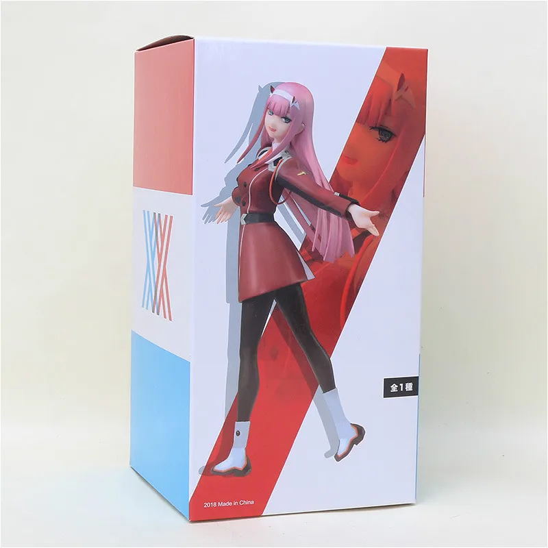 

DARLING In The FRANXX 02 Figure Anime Zero Two Action Figures PVC Collectible Model Toys Girls Figurine Doll Statue Gifts