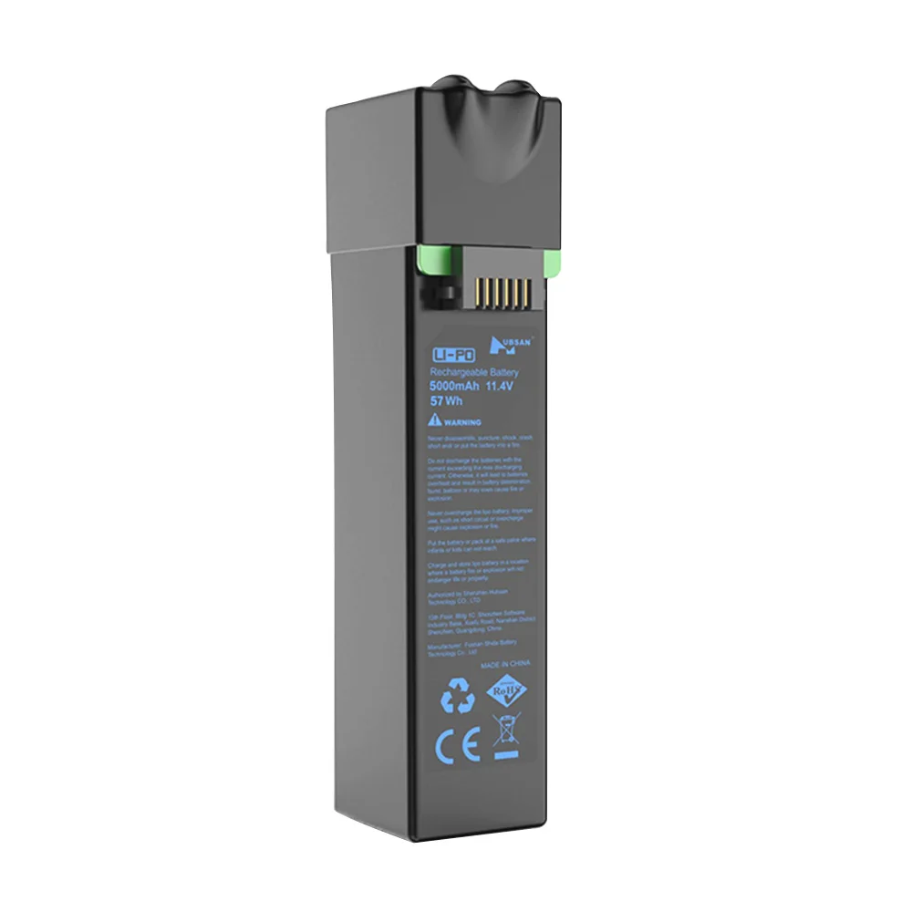 Литиевая батарея 11,4 в 5000 мАч Время полета 35 минут для Hubsan Zino PRO GPS RC Drone, упаковка игрушек, аккумулятор, аксессуары