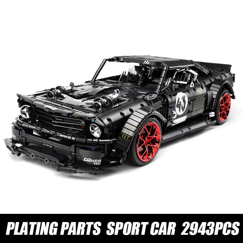 2943PCS DHL Yeshin 20091 App RC автомобиль MOC-10559 Veneno родстер с функцией мотора набор строительных блоков Кирпичи дети RC автомобиль игрушки - Цвет: 2943PCS