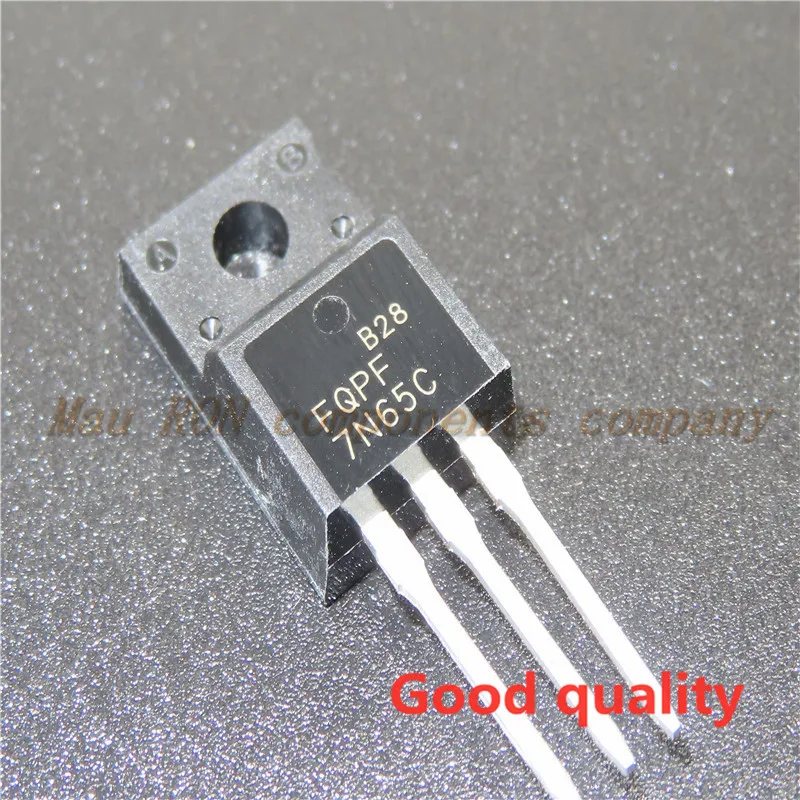10PCS/LOT FQPF7N65C 7N65 FQPF7N65 TO-220F MOS p new original In Stock | Integrated Circuits